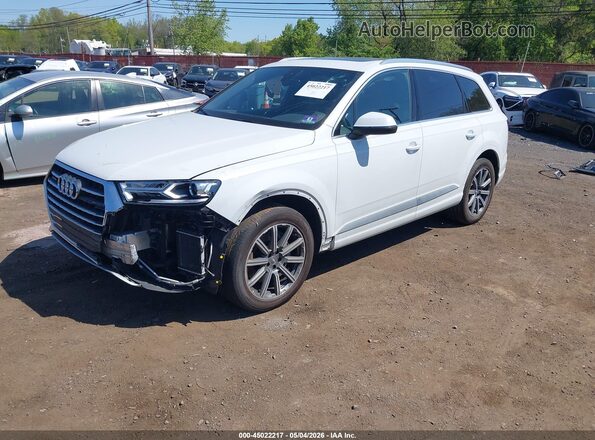WA1AAAF76KD039046 2019 AUDI Q7 White Передня ліва чверть