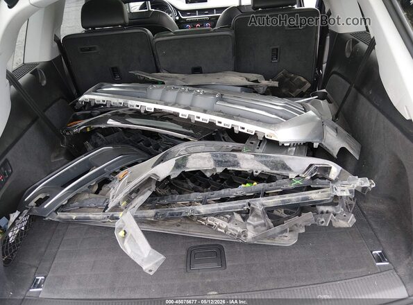 WA1AAAF7XHD000288 2017 AUDI Q7 Black Vista del cuadro de instrumentos