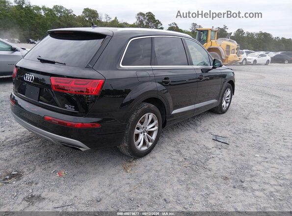WA1AAAF7XHD000288 2017 AUDI Q7 Black Trasero derecho