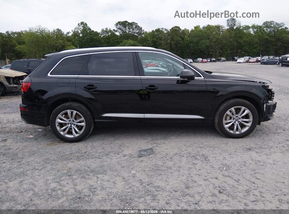 WA1AAAF7XHD000288 2017 AUDI Q7 Black Vista interior de 360 grados