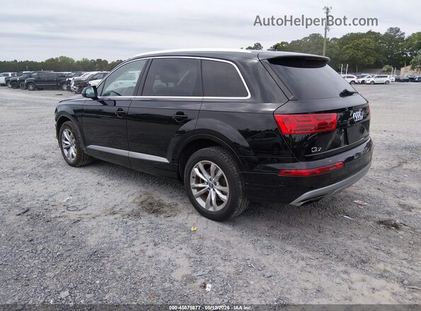 WA1AAAF7XHD000288 2017 AUDI Q7 Black Trasero izquierdo