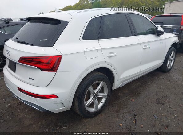 WA1AAAFY0M2021651 2021 AUDI Q5 Белый Задняя правая четверть