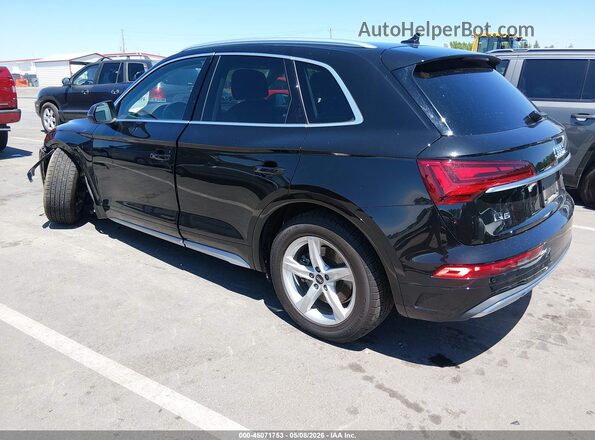 WA1AAAFY5M2044536 2021 AUDI Q5 Black Հետևի ձախ