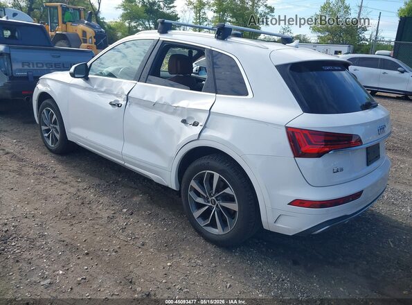 WA1AAAFYXM2061560 2021 AUDI Q5 White Trasero izquierdo