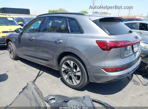WA1AAAGE8PB004346 2023 AUDI E-TRON Gray Rear left