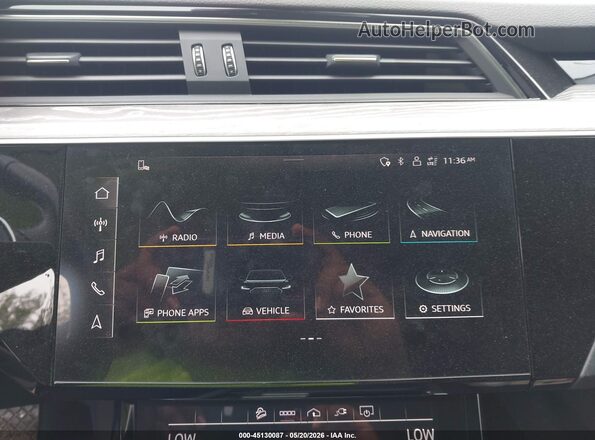 WA1AAAGEXMB025162 2021 AUDI E-TRON Gray 