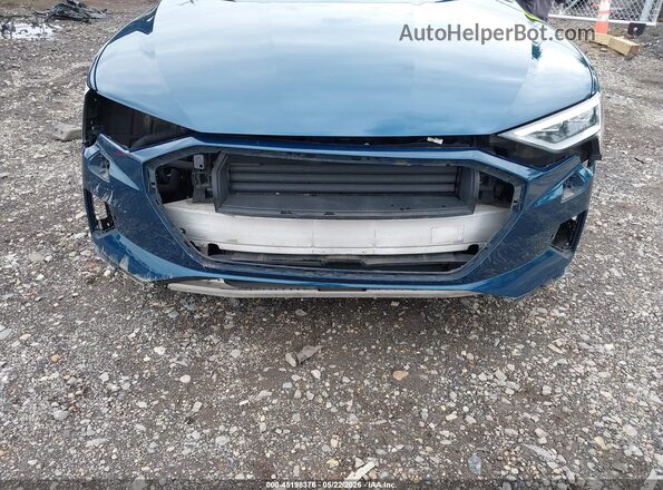 WA1AABGE9NB009784 2022 AUDI E-TRON Turquoise Դիմացի տեսք