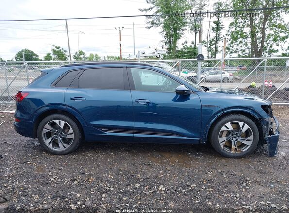 WA1AABGE9NB009784 2022 AUDI E-TRON Turquoise Սալոնի 360 աստիճան տեսք