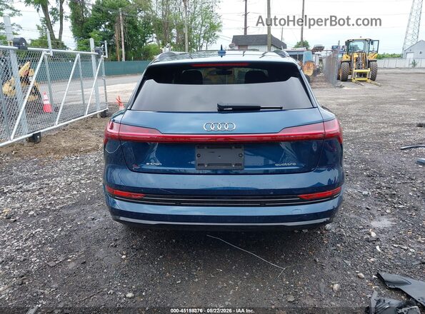 WA1AABGE9NB009784 2022 AUDI E-TRON Turquoise 