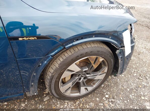 WA1AABGE9NB009784 2022 AUDI E-TRON Turquoise 