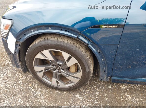WA1AABGE9NB009784 2022 AUDI E-TRON Turquoise 