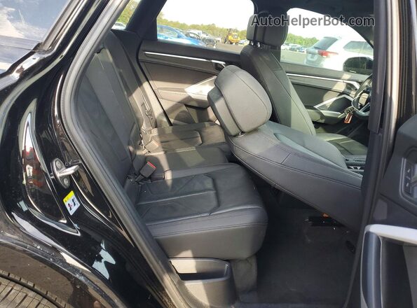WA1AECF31L1114607 2020 AUDI Q3 Black Widok tylnych siedzeń