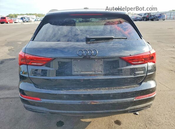 WA1AECF31L1114607 2020 AUDI Q3 Black Widok z tyłu