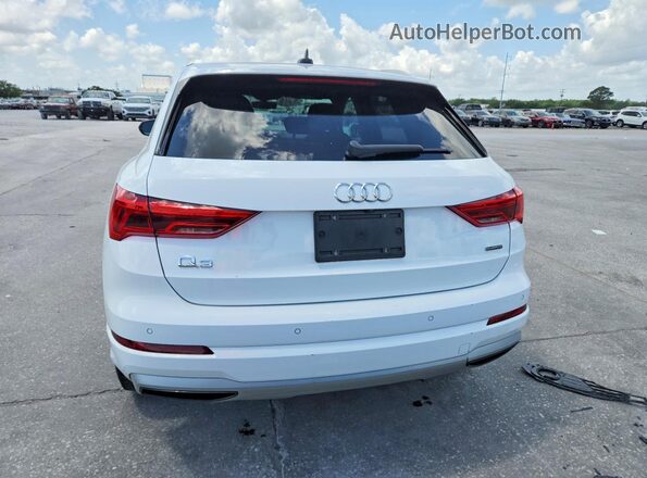 WA1AECF34L1066066 2020 AUDI Q3 White Widok z tyłu