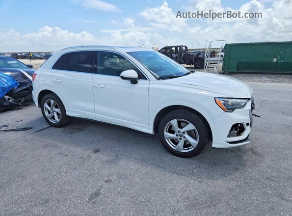 WA1AECF34L1066066 2020 AUDI Q3 White Przód prawy