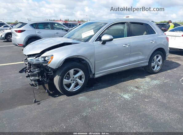 WA1AECF35K1086065 2019 AUDI Q3 Gray Front left