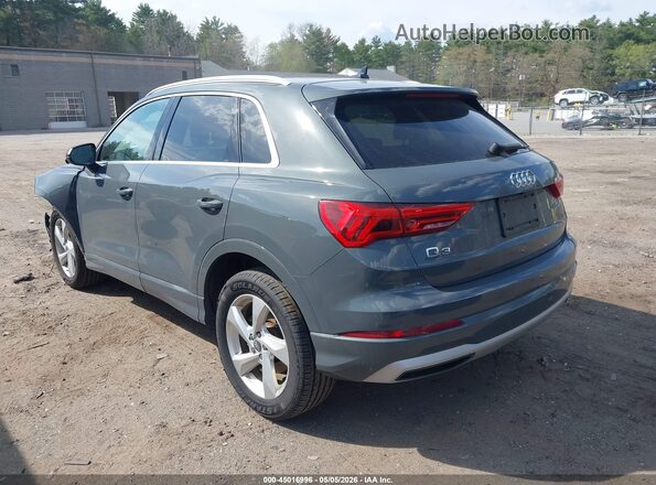 WA1AECF37L1049729 2020 AUDI Q3 Gray Задня ліва чверть