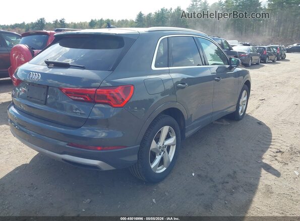 WA1AECF37L1049729 2020 AUDI Q3 Gray Задня права чверть