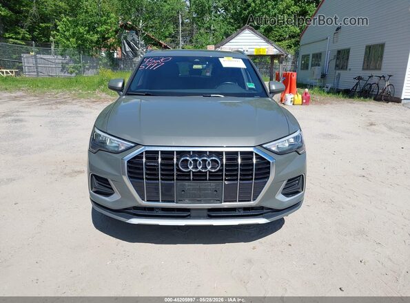 WA1AECF37L1107628 2020 AUDI Q3 Gray Widok zestawu wskaźników