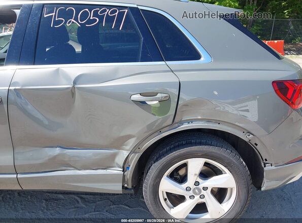 WA1AECF37L1107628 2020 AUDI Q3 Gray Widok z przodu