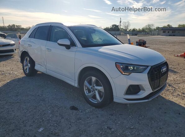 WA1AECF39K1078762 2019 AUDI Q3 Белый Передняя правая четверть