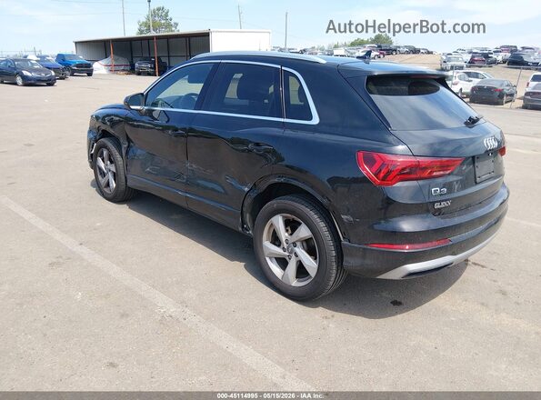 WA1AECF39L1021463 2020 AUDI Q3 Black Tył lewy