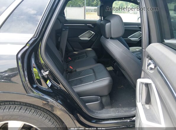 WA1AECF39L1021463 2020 AUDI Q3 Black Widok naklejki z numerem VIN