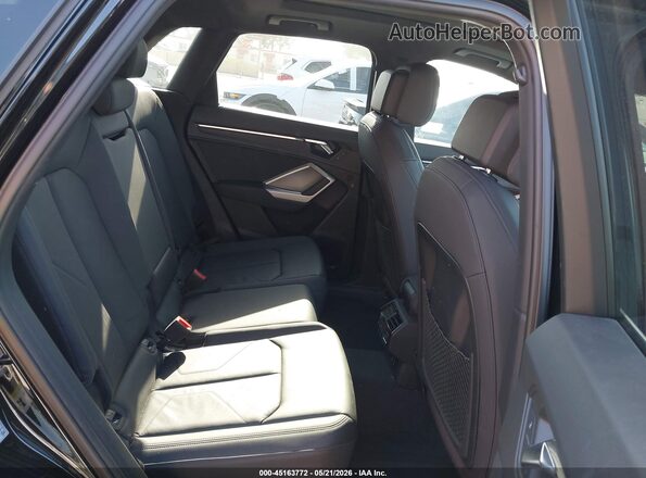 WA1AECF39L1112085 2020 AUDI Q3 Black VIN sticker view