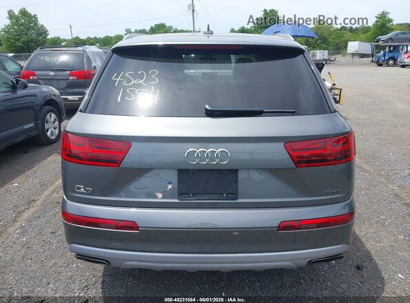 WA1AHAF71JD013531 2018 AUDI Q7 Gray 