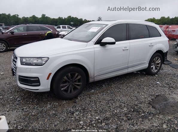 WA1AHAF74KD047948 2019 AUDI Q7 Белый Передняя левая четверть