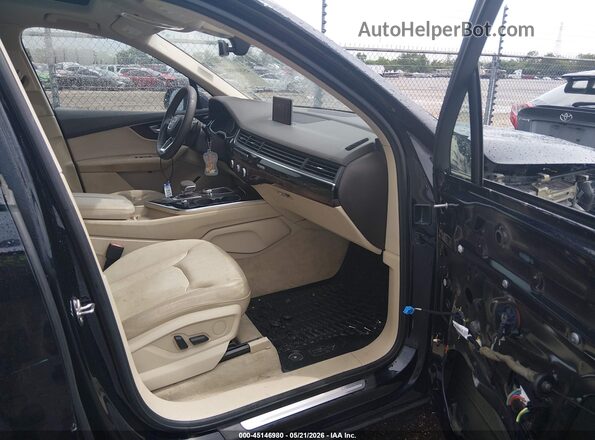 WA1AHAF79HD048912 2017 AUDI Q7 Black Vista interior delantera