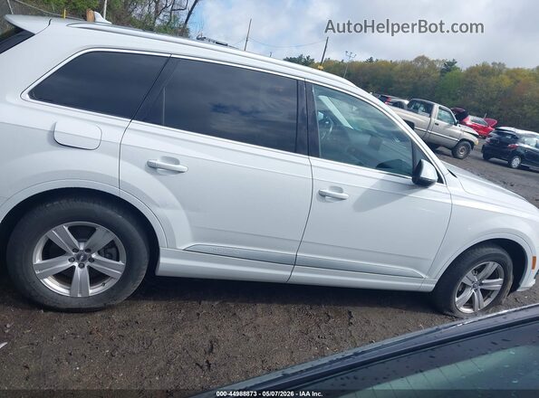 WA1AHAF79JD036281 2018 AUDI Q7 White Вид щитка приладів