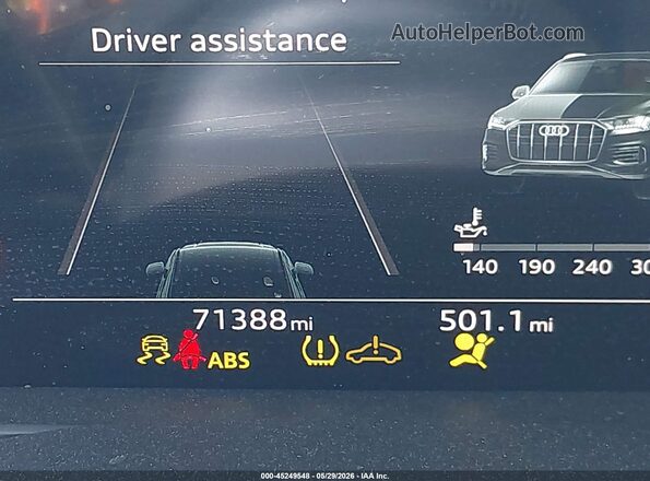 WA1AJAF71MD010167 2021 AUDI Q7 Black 