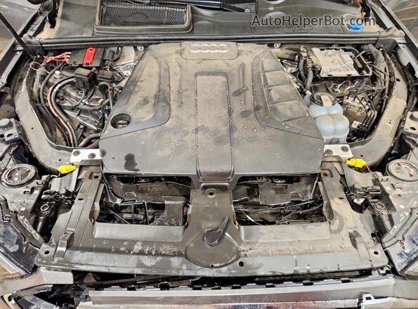WA1AJAF74MD011510 2021 AUDI Q7 Gray ძრავის განყოფილების ხედი