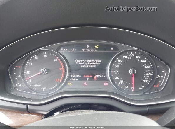WA1ANAFY1K2073646 2019 AUDI Q5 Gray Widok tylnych siedzeń