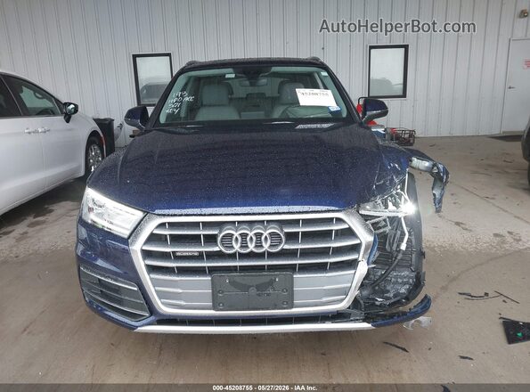 WA1ANAFY2K2136009 2019 AUDI Q5 Blue Widok zestawu wskaźników