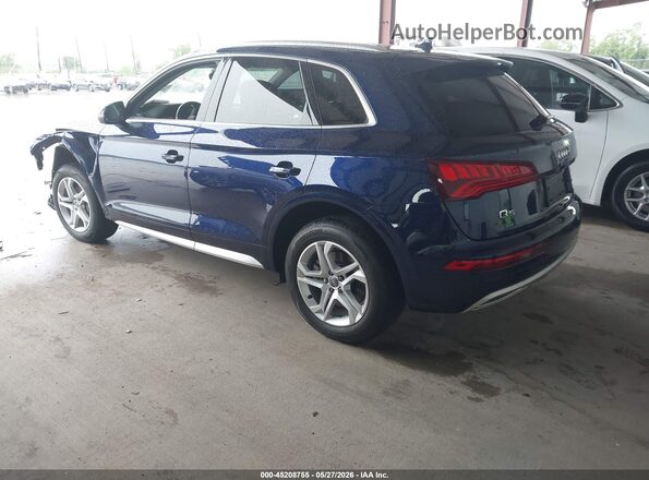 WA1ANAFY2K2136009 2019 AUDI Q5 Blue Tył lewy