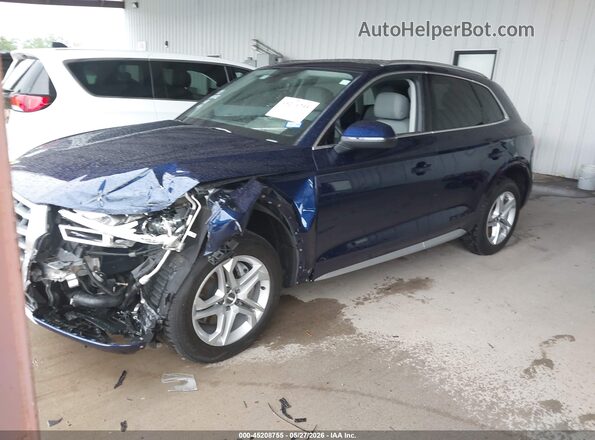 WA1ANAFY2K2136009 2019 AUDI Q5 Blue Przód lewy