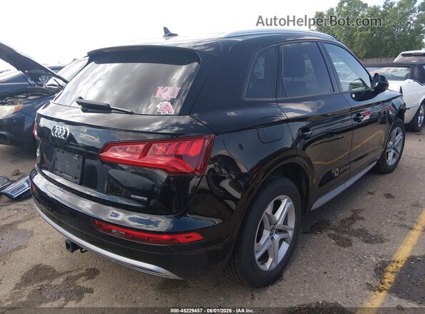 WA1ANAFY7J2227386 2018 AUDI Q5 Black უკანა მარჯვენა