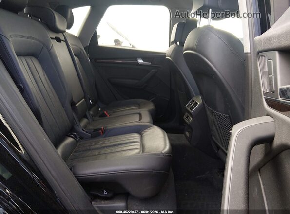 WA1ANAFY7J2227386 2018 AUDI Q5 Black VIN კოდის სტიკერის ხედი