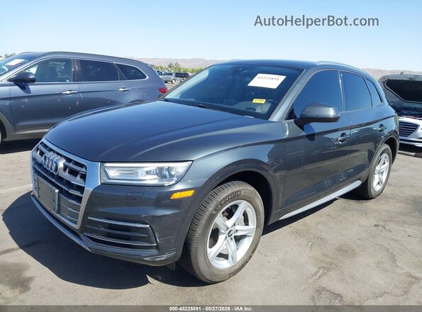 WA1ANAFY8J2042747 2018 AUDI Q5 Gray Vista tres cuartos delantera izquierda