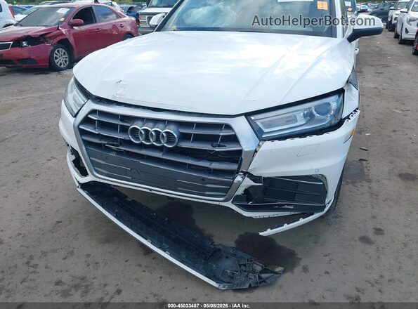 WA1ANAFY9L2064016 2020 AUDI Q5 White Front view