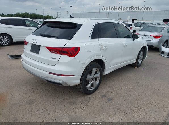 WA1AUCF34M1065584 2021 AUDI Q3 White Հետևի աջ