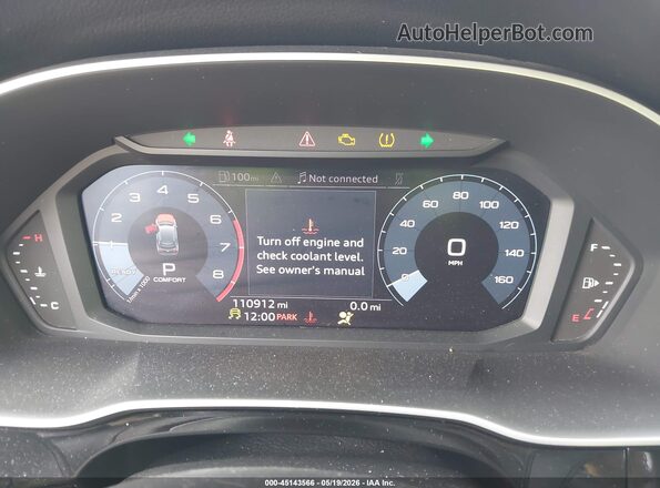 WA1AUCF34M1065584 2021 AUDI Q3 White Հետևի նստատեղերի տեսք