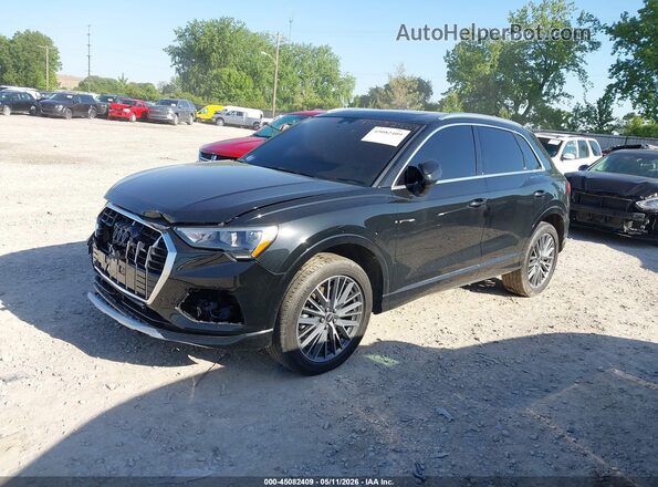 WA1AUCF37M1147518 2021 AUDI Q3 Black Vista tres cuartos delantera izquierda