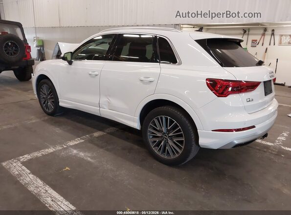 WA1AUCF3XM1083426 2021 AUDI Q3 White Задня ліва чверть
