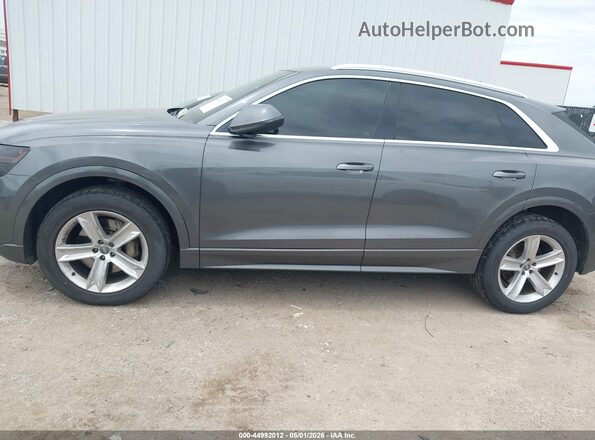 WA1AVAF15KD017328 2019 AUDI Q8 Gray Սալոնի 360 աստիճան տեսք