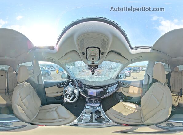WA1AVAF1XKD015039 2019 AUDI Q8 Белый 