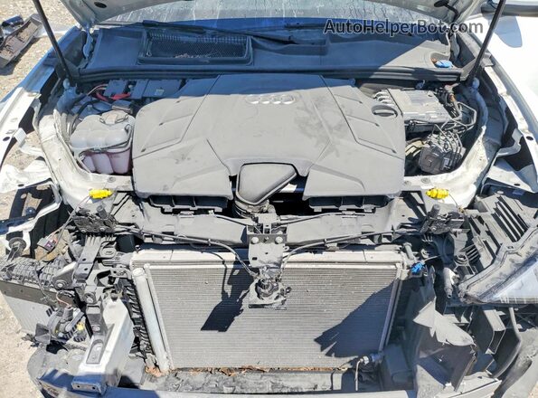 WA1AVBF15PD020128 2023 AUDI Q8 White Engine compartment view
