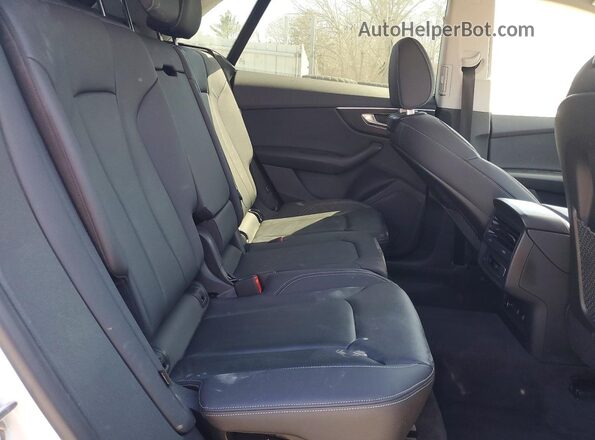 WA1AVBF15PD020128 2023 AUDI Q8 White Rear interior view